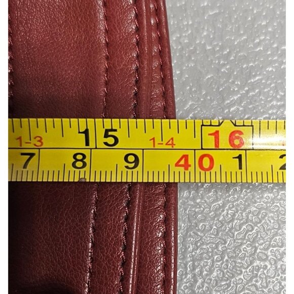 Anthropologie‎ Pilcro Womens 4 Fit and Flare Faux Leather Mini Skirt NWT - Picture 9 of 11